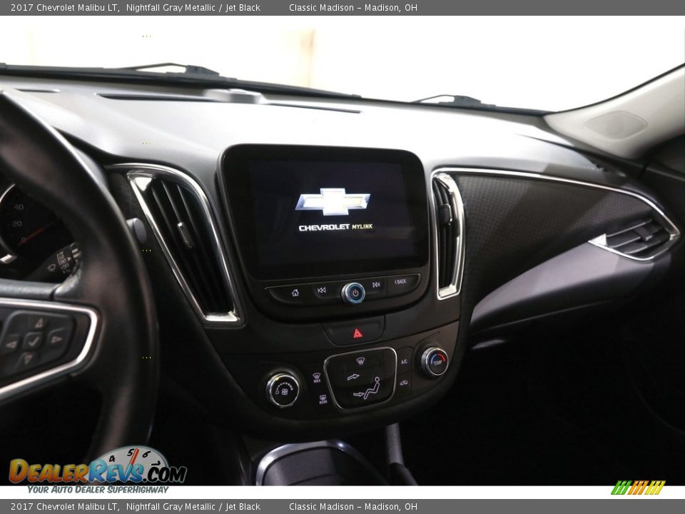 2017 Chevrolet Malibu LT Nightfall Gray Metallic / Jet Black Photo #9