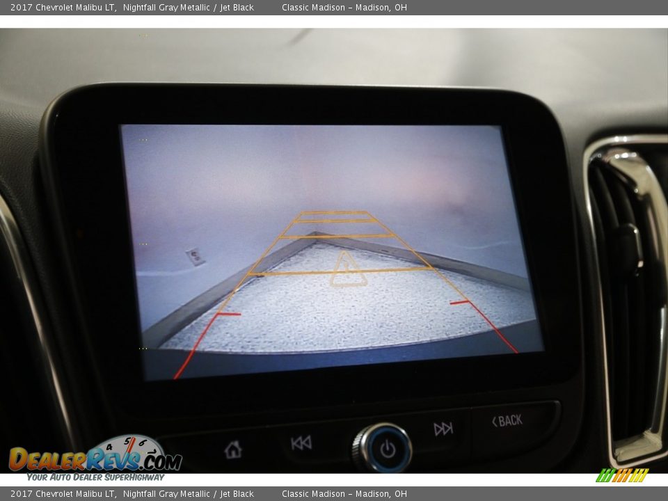 2017 Chevrolet Malibu LT Nightfall Gray Metallic / Jet Black Photo #13