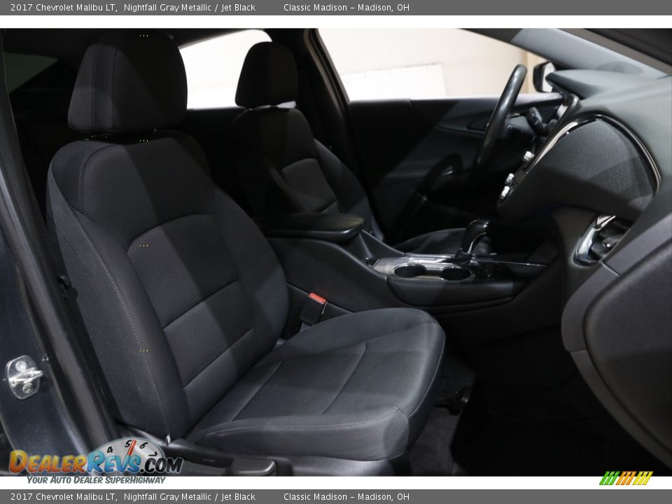 2017 Chevrolet Malibu LT Nightfall Gray Metallic / Jet Black Photo #15
