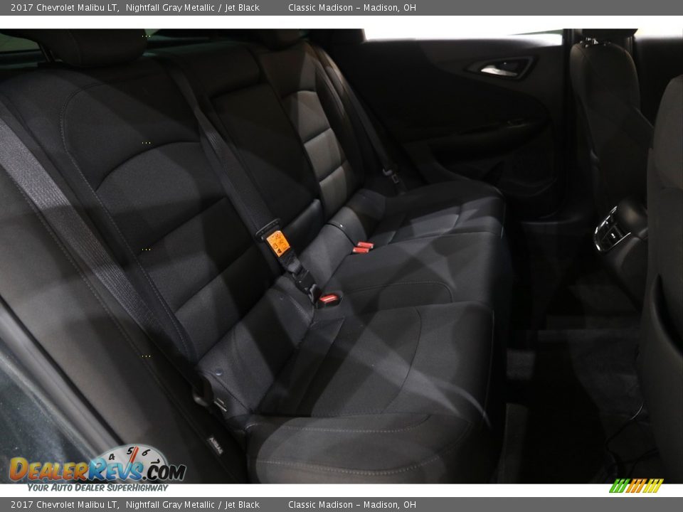 2017 Chevrolet Malibu LT Nightfall Gray Metallic / Jet Black Photo #16