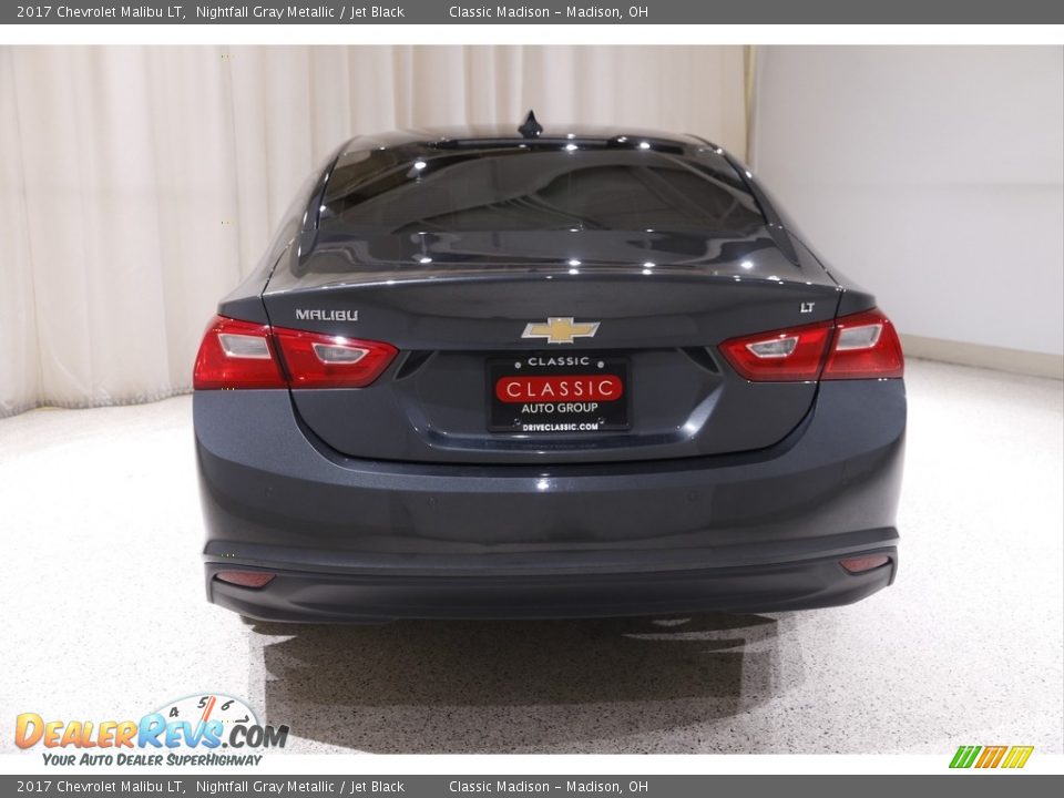2017 Chevrolet Malibu LT Nightfall Gray Metallic / Jet Black Photo #18