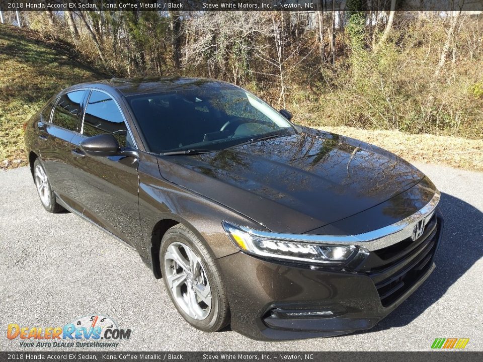 2018 Honda Accord EX Sedan Kona Coffee Metallic / Black Photo #5