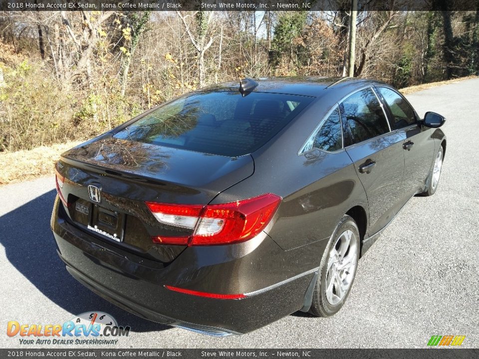 2018 Honda Accord EX Sedan Kona Coffee Metallic / Black Photo #7