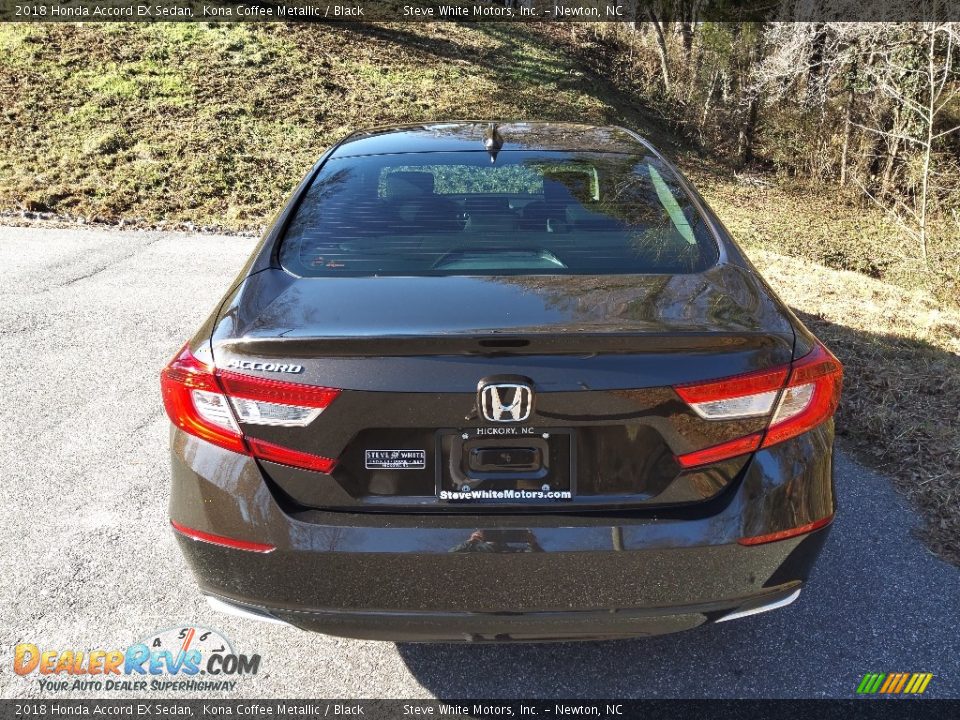 2018 Honda Accord EX Sedan Kona Coffee Metallic / Black Photo #8