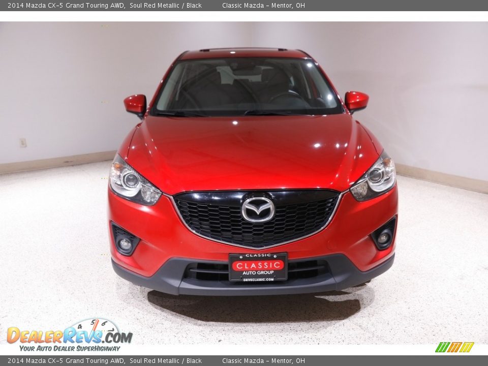 2014 Mazda CX-5 Grand Touring AWD Soul Red Metallic / Black Photo #2