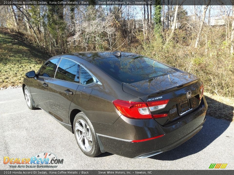 2018 Honda Accord EX Sedan Kona Coffee Metallic / Black Photo #9