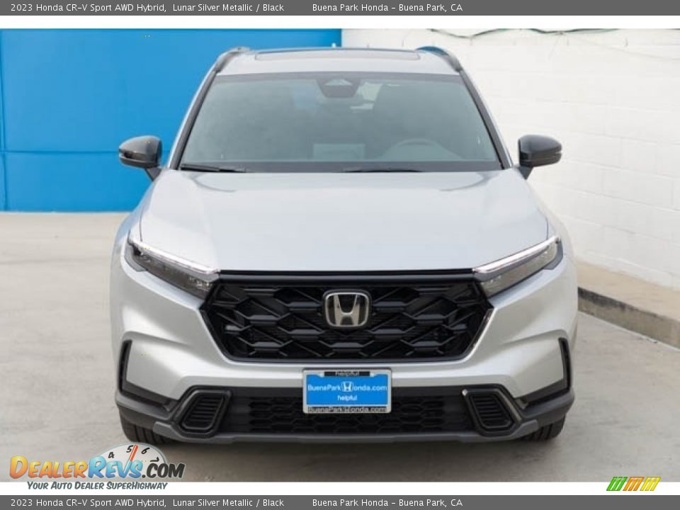 Lunar Silver Metallic 2023 Honda CR-V Sport AWD Hybrid Photo #3