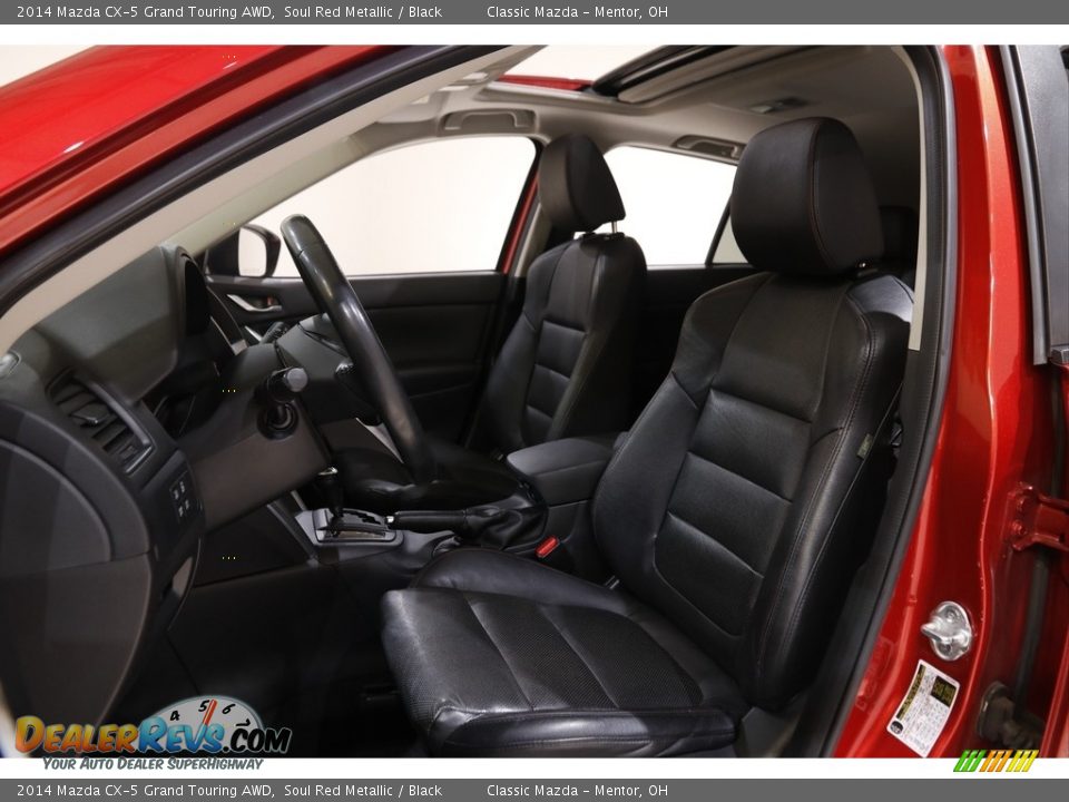 2014 Mazda CX-5 Grand Touring AWD Soul Red Metallic / Black Photo #5