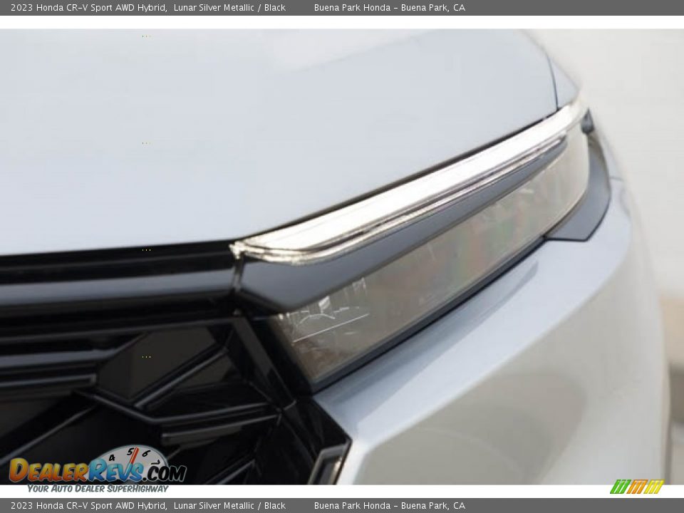 2023 Honda CR-V Sport AWD Hybrid Lunar Silver Metallic / Black Photo #5