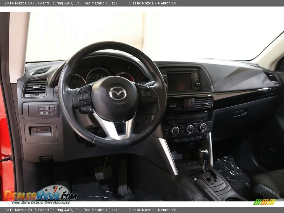 2014 Mazda CX-5 Grand Touring AWD Soul Red Metallic / Black Photo #6