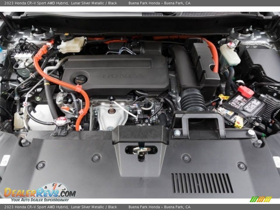 2023 Honda CR-V Sport AWD Hybrid 2.0 Liter DOHC 16-Valve i-VTEC 4 Cylinder Gasoline/Electric Hybrid Engine Photo #9