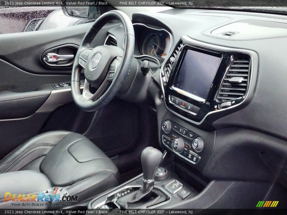 2021 Jeep Cherokee Limited 4x4 Velvet Red Pearl / Black Photo #6