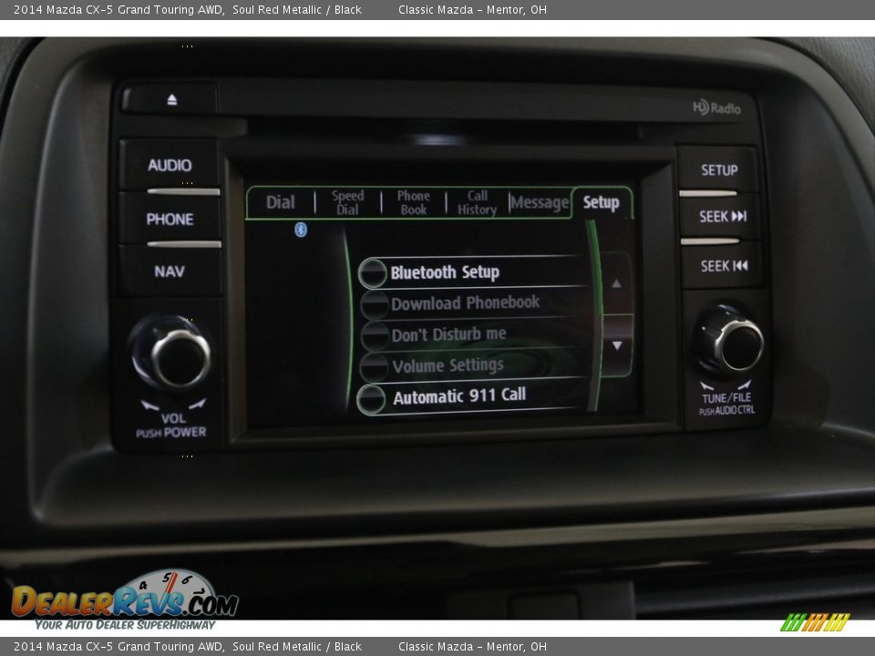 2014 Mazda CX-5 Grand Touring AWD Soul Red Metallic / Black Photo #12