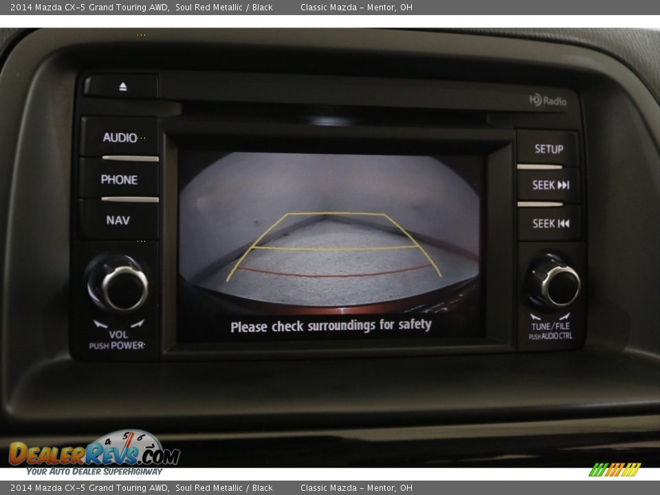 2014 Mazda CX-5 Grand Touring AWD Soul Red Metallic / Black Photo #13