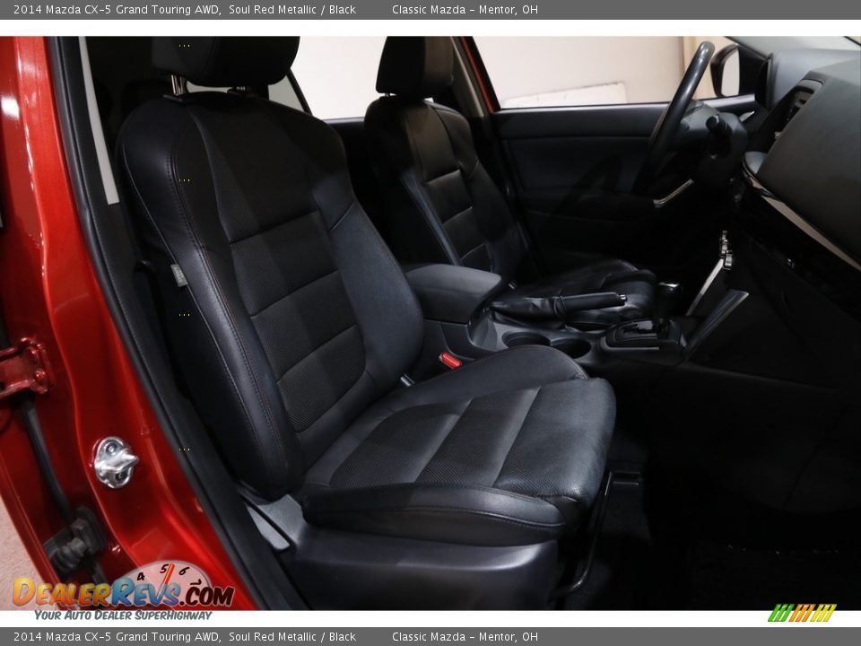 2014 Mazda CX-5 Grand Touring AWD Soul Red Metallic / Black Photo #16