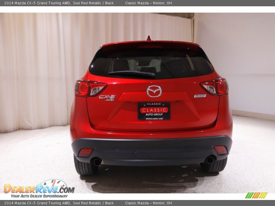 2014 Mazda CX-5 Grand Touring AWD Soul Red Metallic / Black Photo #19