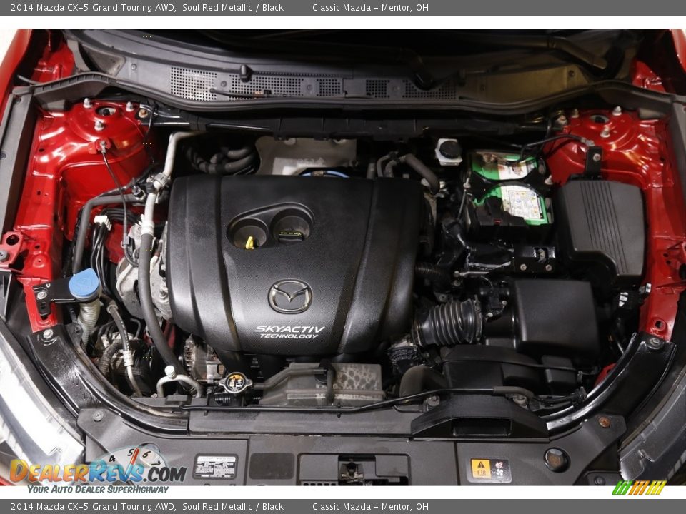2014 Mazda CX-5 Grand Touring AWD Soul Red Metallic / Black Photo #20