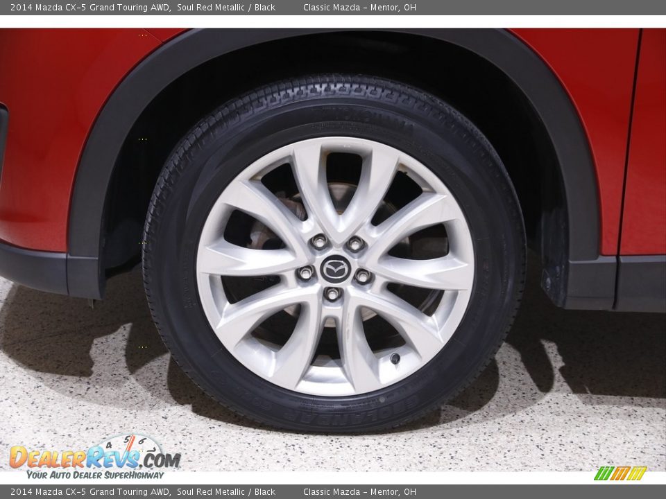 2014 Mazda CX-5 Grand Touring AWD Soul Red Metallic / Black Photo #21