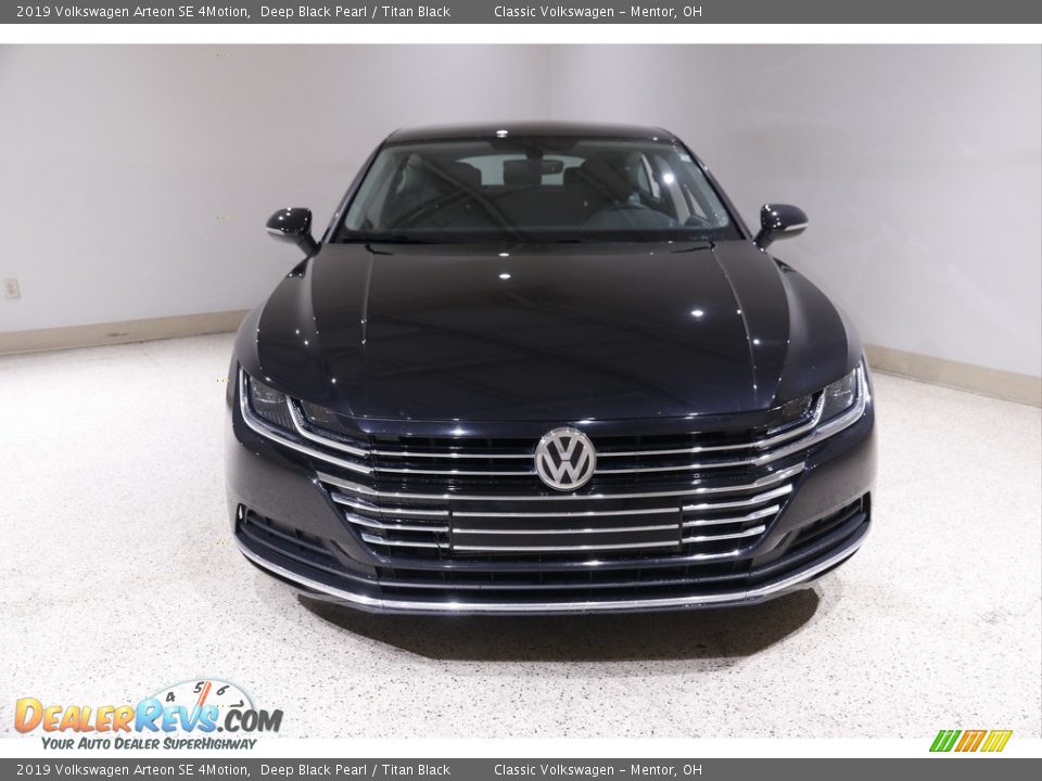 Deep Black Pearl 2019 Volkswagen Arteon SE 4Motion Photo #2