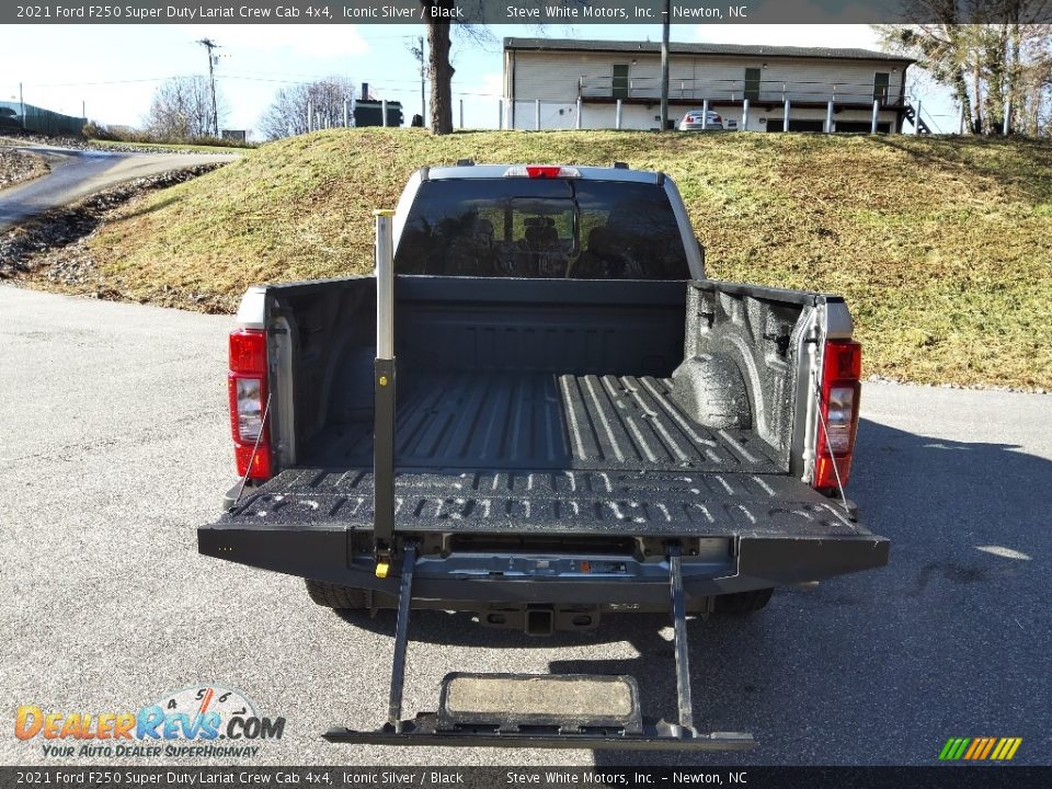 2021 Ford F250 Super Duty Lariat Crew Cab 4x4 Iconic Silver / Black Photo #8