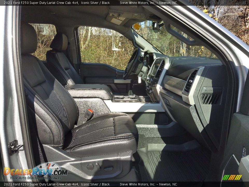 2021 Ford F250 Super Duty Lariat Crew Cab 4x4 Iconic Silver / Black Photo #16