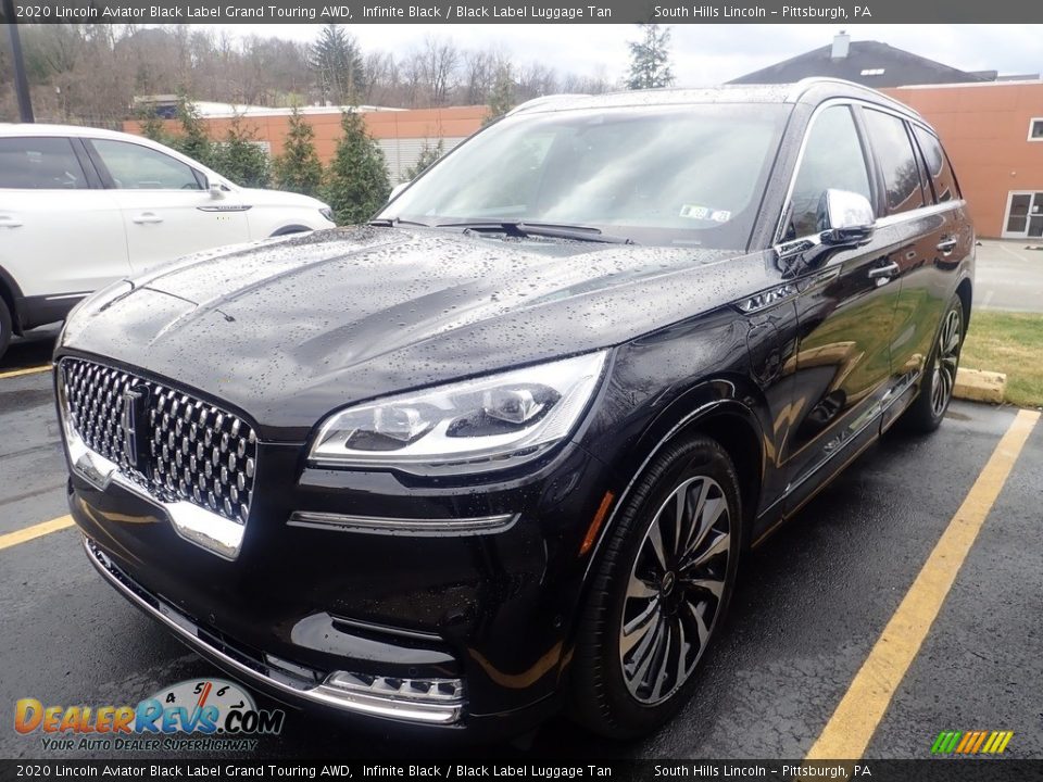 2020 Lincoln Aviator Black Label Grand Touring AWD Infinite Black / Black Label Luggage Tan Photo #1