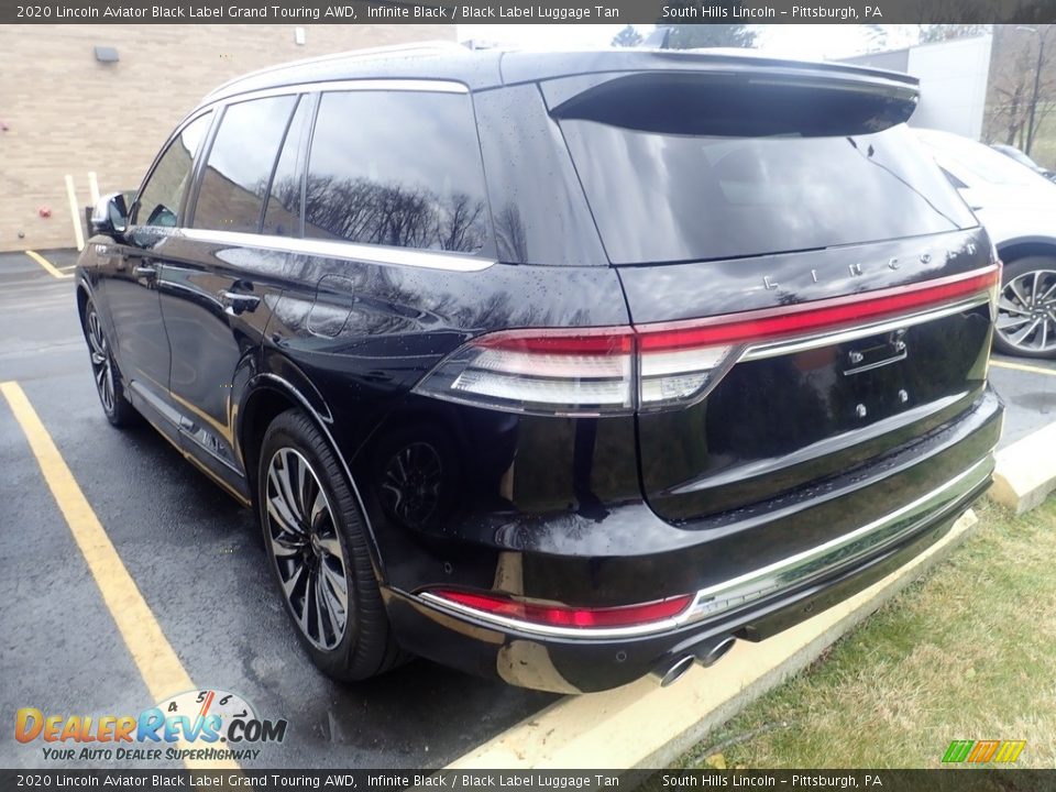 2020 Lincoln Aviator Black Label Grand Touring AWD Infinite Black / Black Label Luggage Tan Photo #2