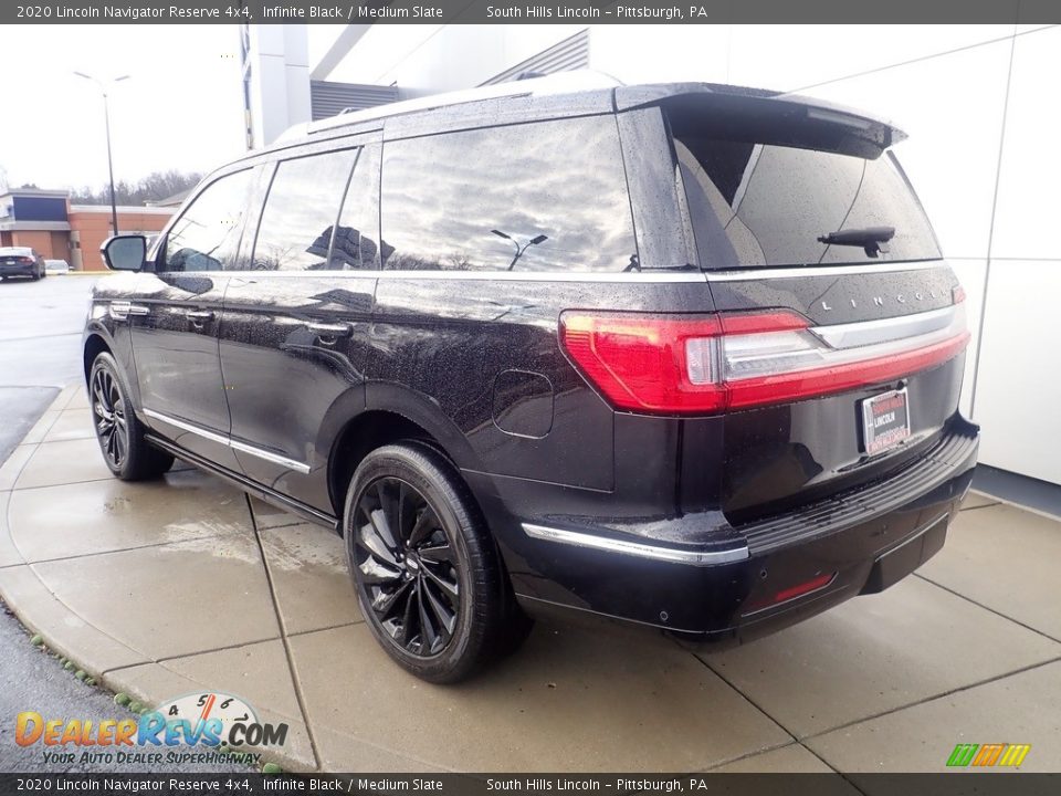 2020 Lincoln Navigator Reserve 4x4 Infinite Black / Medium Slate Photo #3