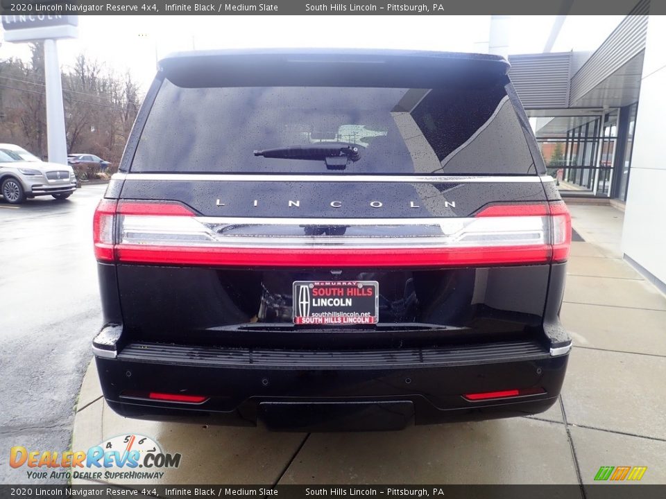 2020 Lincoln Navigator Reserve 4x4 Infinite Black / Medium Slate Photo #4