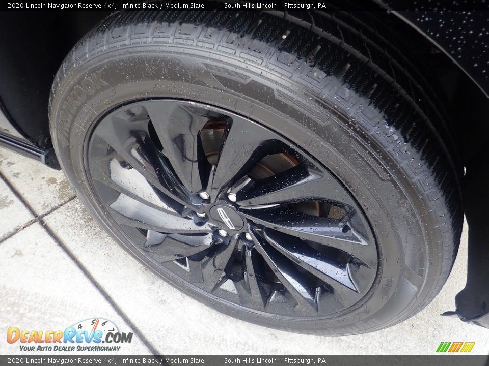 2020 Lincoln Navigator Reserve 4x4 Infinite Black / Medium Slate Photo #10