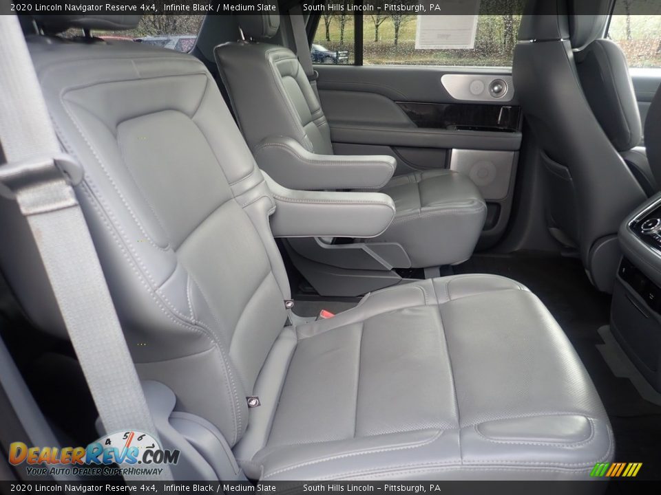 Rear Seat of 2020 Lincoln Navigator Reserve 4x4 Photo #13
