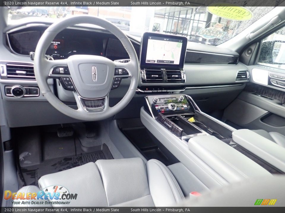 Medium Slate Interior - 2020 Lincoln Navigator Reserve 4x4 Photo #17