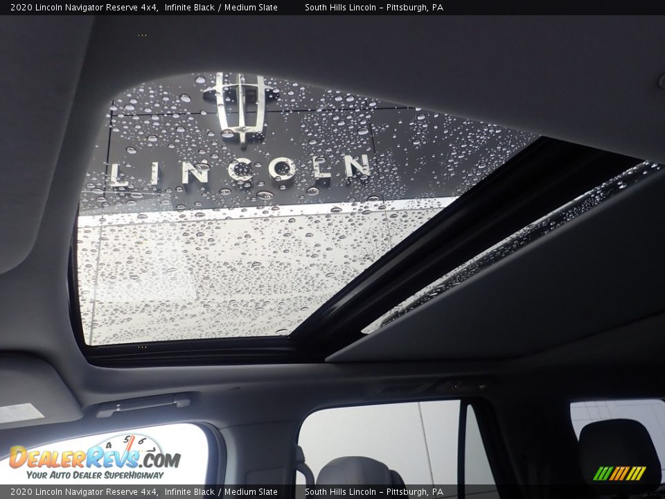 2020 Lincoln Navigator Reserve 4x4 Infinite Black / Medium Slate Photo #20
