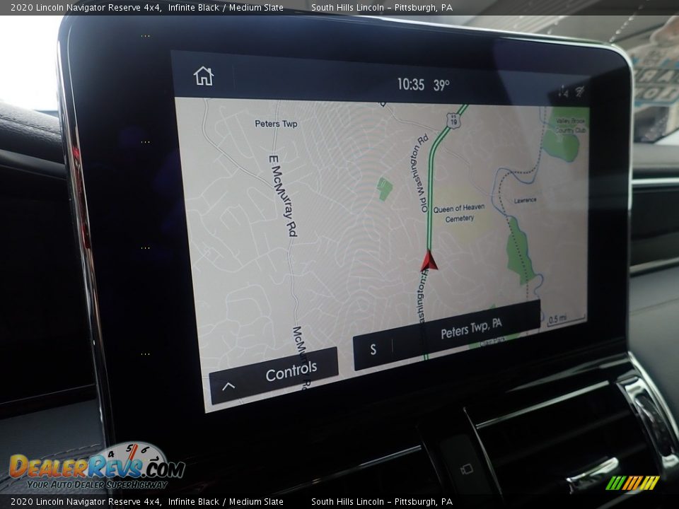 2020 Lincoln Navigator Reserve 4x4 Infinite Black / Medium Slate Photo #21