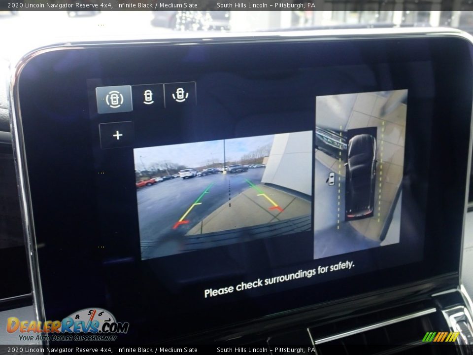 2020 Lincoln Navigator Reserve 4x4 Infinite Black / Medium Slate Photo #25