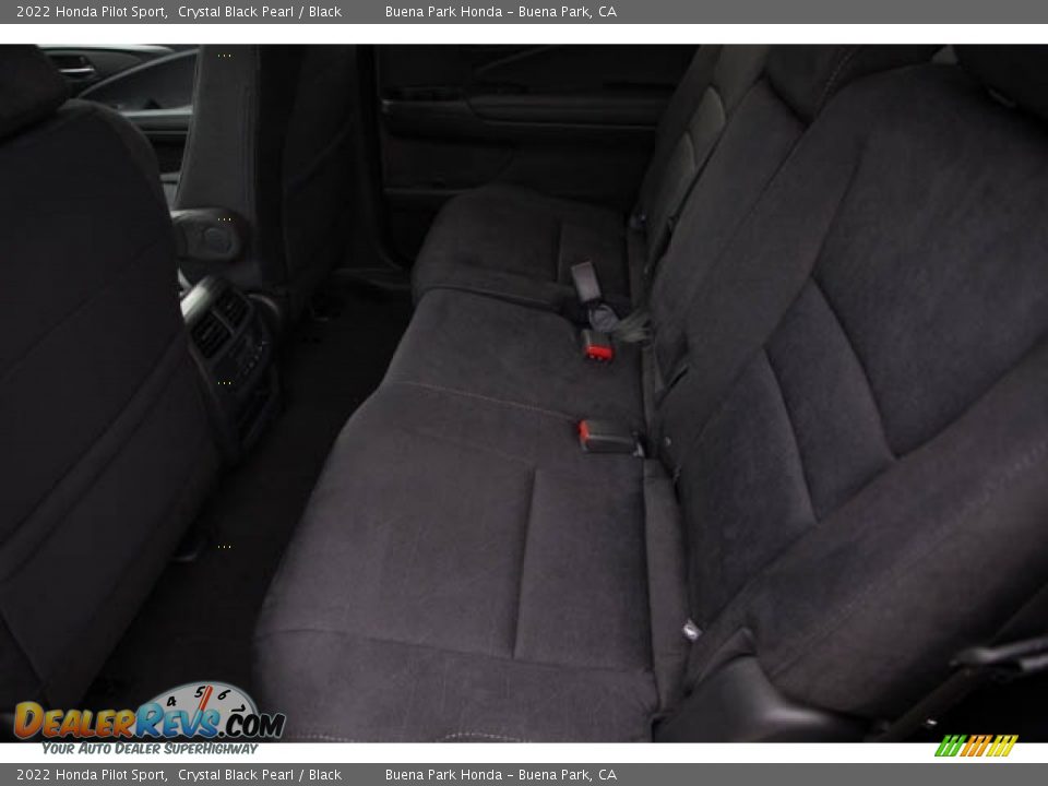 Rear Seat of 2022 Honda Pilot Sport Photo #16