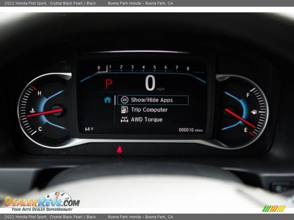 2022 Honda Pilot Sport Gauges Photo #18