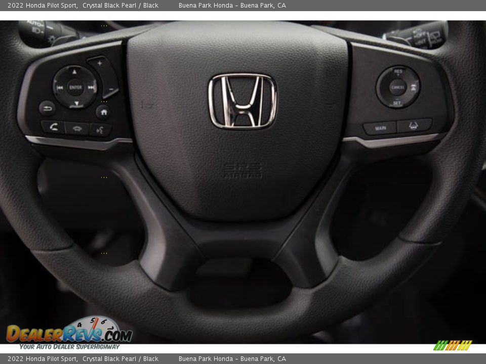 2022 Honda Pilot Sport Steering Wheel Photo #19