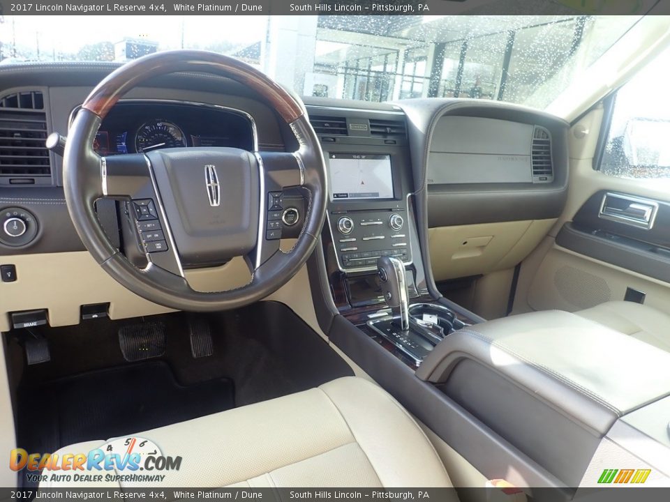 Dune Interior - 2017 Lincoln Navigator L Reserve 4x4 Photo #17