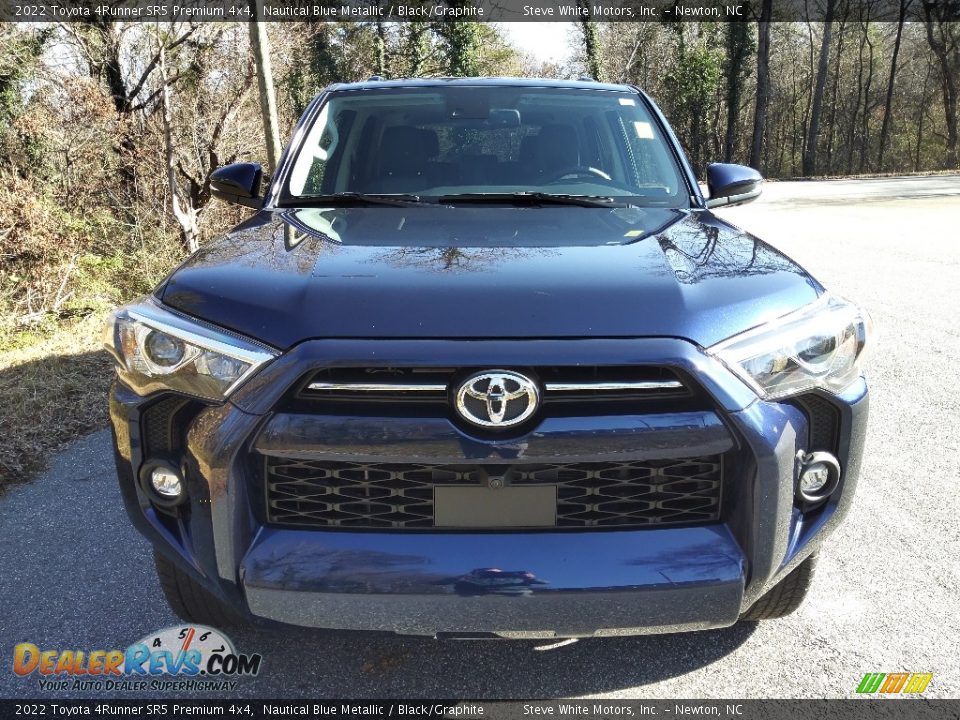 2022 Toyota 4Runner SR5 Premium 4x4 Nautical Blue Metallic / Black/Graphite Photo #4