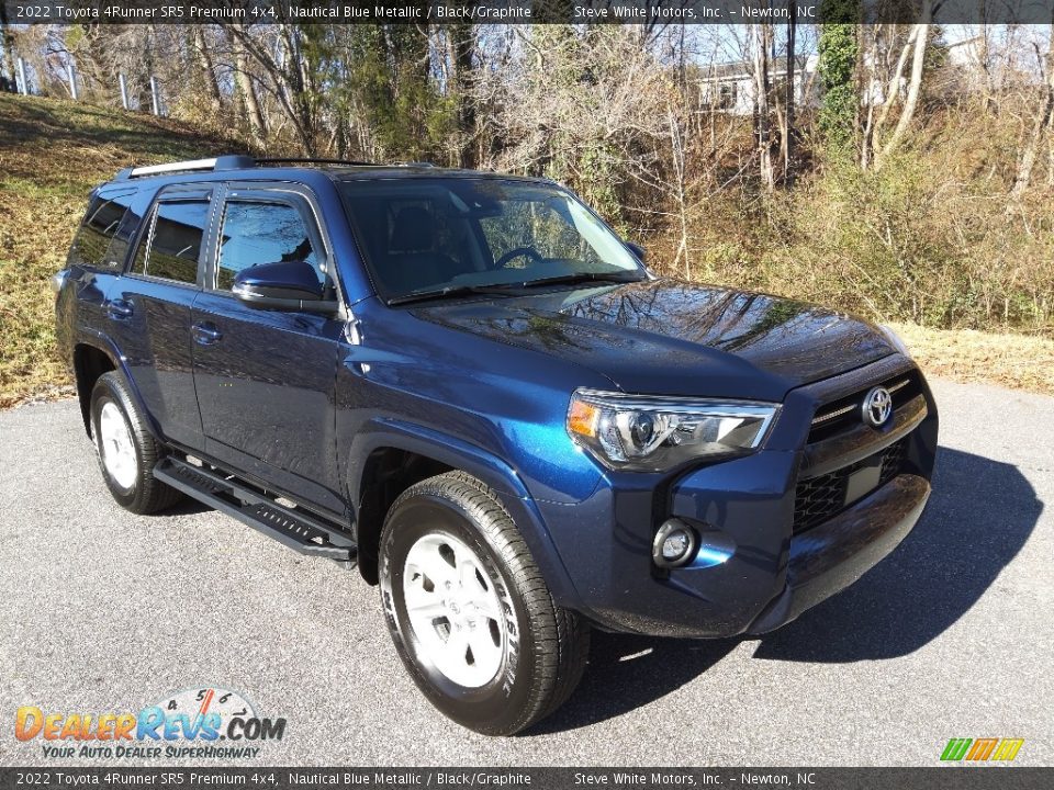 2022 Toyota 4Runner SR5 Premium 4x4 Nautical Blue Metallic / Black/Graphite Photo #5