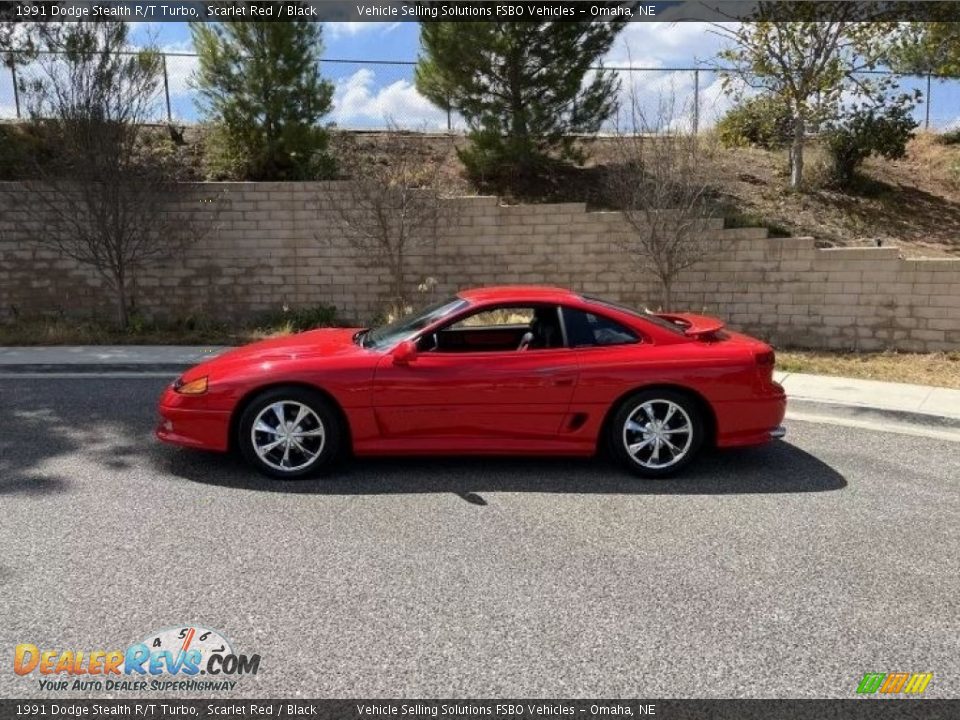Scarlet Red 1991 Dodge Stealth R/T Turbo Photo #2