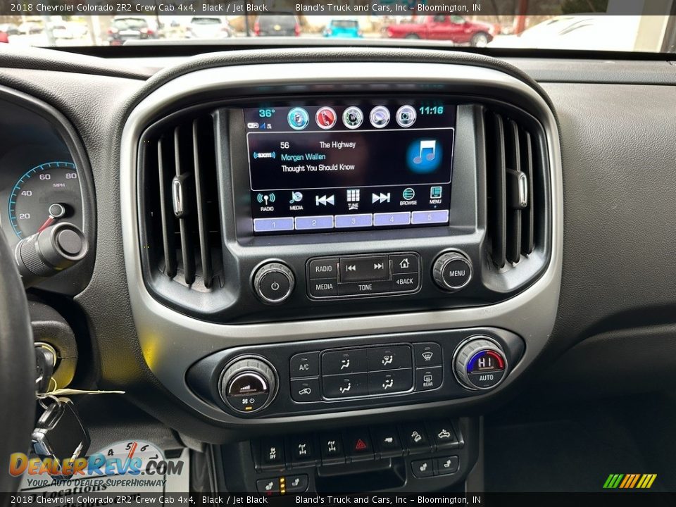 2018 Chevrolet Colorado ZR2 Crew Cab 4x4 Black / Jet Black Photo #19