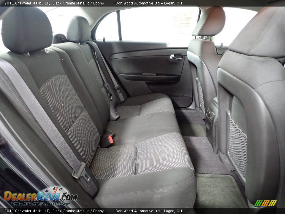 2011 Chevrolet Malibu LT Black Granite Metallic / Ebony Photo #26
