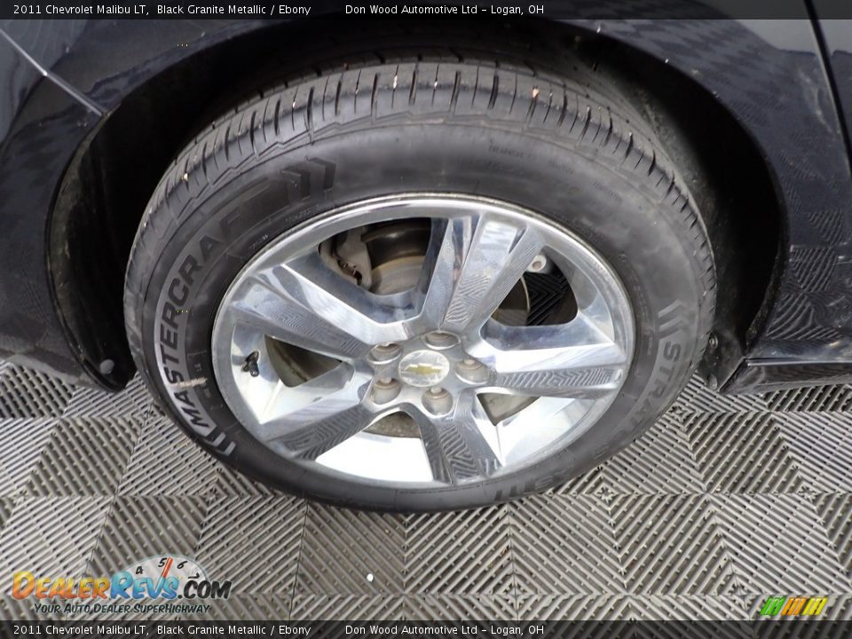 2011 Chevrolet Malibu LT Black Granite Metallic / Ebony Photo #29