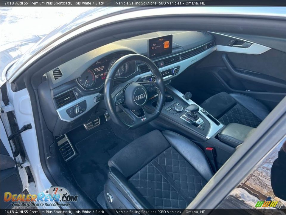 Front Seat of 2018 Audi S5 Premium Plus Sportback Photo #14