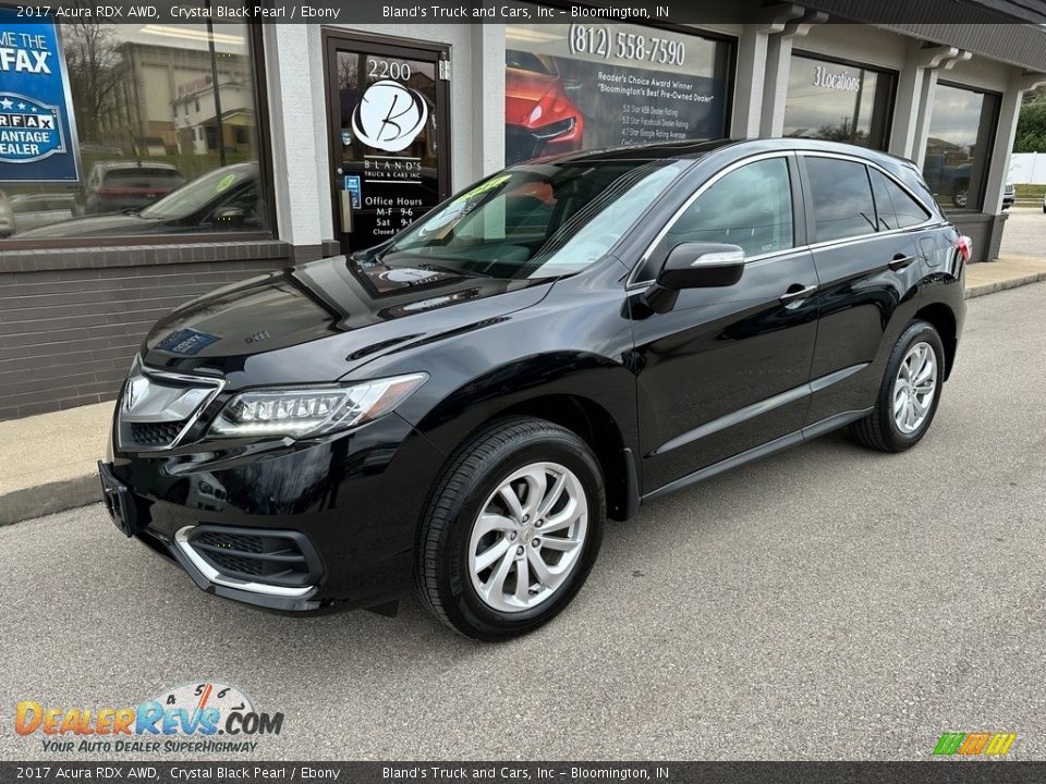 2017 Acura RDX AWD Crystal Black Pearl / Ebony Photo #2