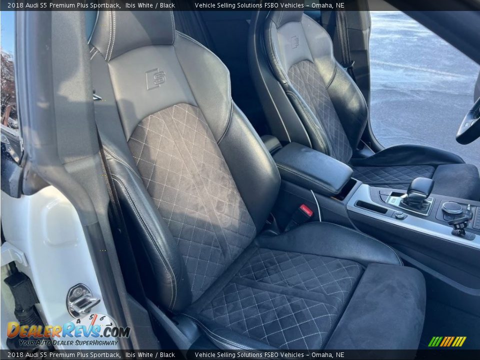 Front Seat of 2018 Audi S5 Premium Plus Sportback Photo #22
