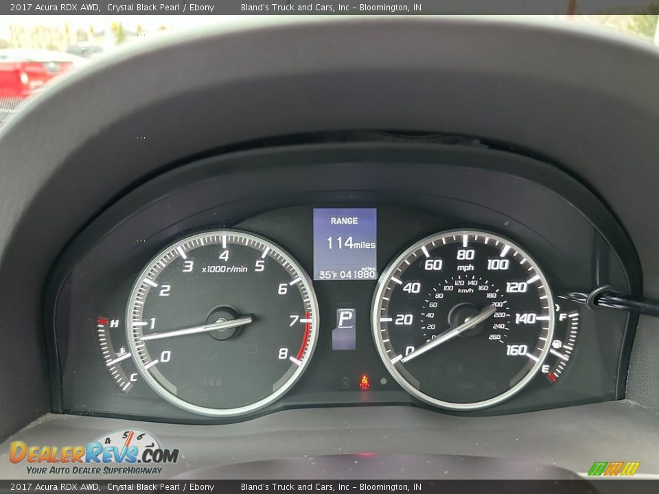 2017 Acura RDX AWD Crystal Black Pearl / Ebony Photo #14