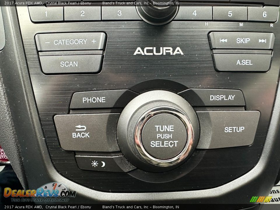 2017 Acura RDX AWD Crystal Black Pearl / Ebony Photo #24